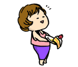 Parenting every day-fascinated by baby- sticker #10799981