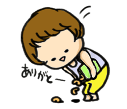 Parenting every day-fascinated by baby- sticker #10799986