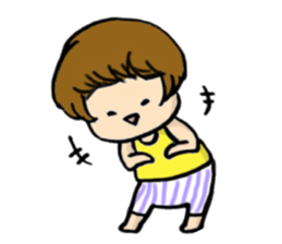 Parenting every day-fascinated by baby- sticker #10799988