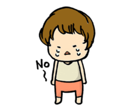 Parenting every day-fascinated by baby- sticker #10799992