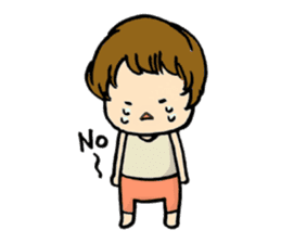 Parenting every day-fascinated by baby- sticker #10799992