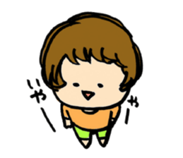 Parenting every day-fascinated by baby- sticker #10799993