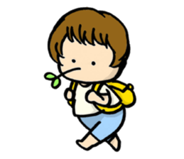 Parenting every day-fascinated by baby- sticker #10799996