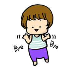 Parenting every day-fascinated by baby- sticker #10799997