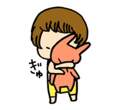 Parenting every day-fascinated by baby- sticker #10800002