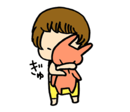 Parenting every day-fascinated by baby- sticker #10800002