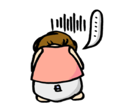 Parenting every day-fascinated by baby- sticker #10800007