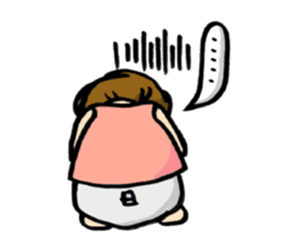 Parenting every day-fascinated by baby- sticker #10800007