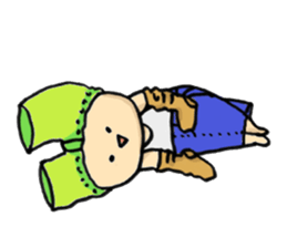 Parenting every day-fascinated by baby- sticker #10800014