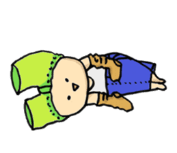 Parenting every day-fascinated by baby- sticker #10800014