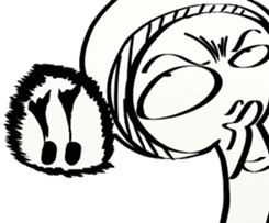 Hilarious Mushroom sticker #10800256