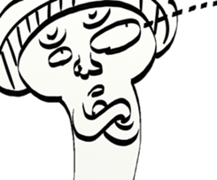 Hilarious Mushroom sticker #10800259