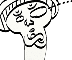 Hilarious Mushroom sticker #10800259