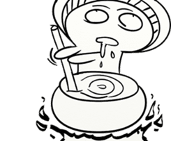 Hilarious Mushroom sticker #10800265