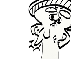 Hilarious Mushroom sticker #10800281