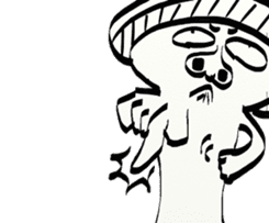 Hilarious Mushroom sticker #10800281