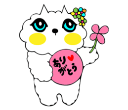 Mokomoko Bubuchan sticker #10800496