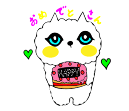 Mokomoko Bubuchan sticker #10800498