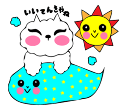 Mokomoko Bubuchan sticker #10800500