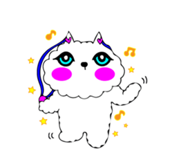 Mokomoko Bubuchan sticker #10800508