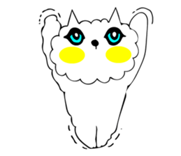 Mokomoko Bubuchan sticker #10800528