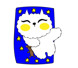 Mokomoko Bubuchan sticker #10800534