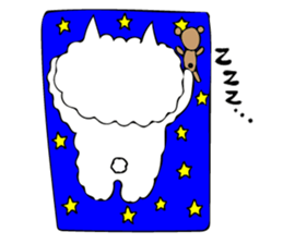 Mokomoko Bubuchan sticker #10800535