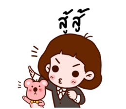 Lady 150 cm sticker #10800667