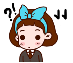 Lady 150 cm sticker #10800670