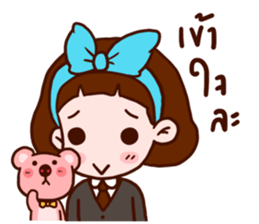 Lady 150 cm sticker #10800671