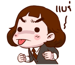 Lady 150 cm sticker #10800679