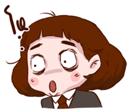 Lady 150 cm sticker #10800689