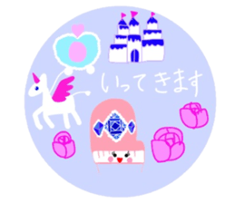 princess piano sticker sticker #10801104