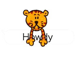 Tiger baby "Roa" part2 sticker #10801376