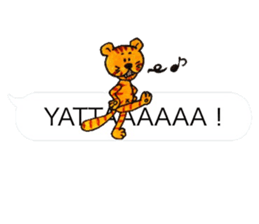 Tiger baby "Roa" part2 sticker #10801405