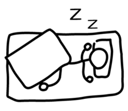 Bou Human sticker #10801429