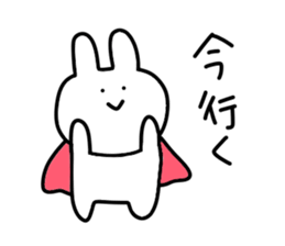 White rabbit.. sticker #10801983