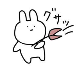 White rabbit.. sticker #10802005