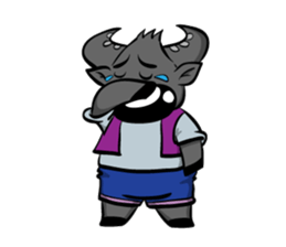 BuffToon Mr. Rabue sticker #10802464