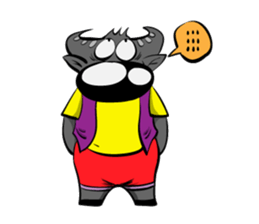 BuffToon Mr. Rabue sticker #10802470