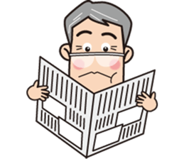 Middle age Sticker sticker #10803221