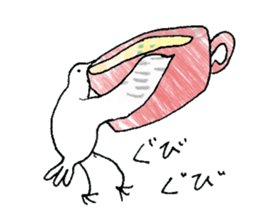 Soup is a favorite pigeon sticker #10803297