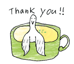 Soup is a favorite pigeon sticker #10803299