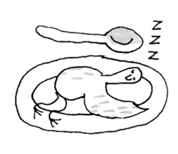 Soup is a favorite pigeon sticker #10803303