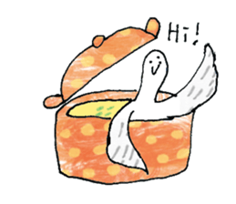 Soup is a favorite pigeon sticker #10803304