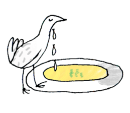 Soup is a favorite pigeon sticker #10803305