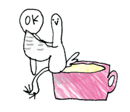 Soup is a favorite pigeon sticker #10803308