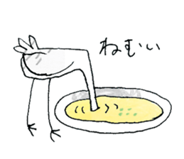 Soup is a favorite pigeon sticker #10803314