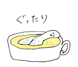 Soup is a favorite pigeon sticker #10803315