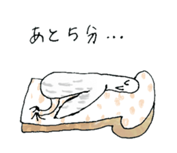 Soup is a favorite pigeon sticker #10803317